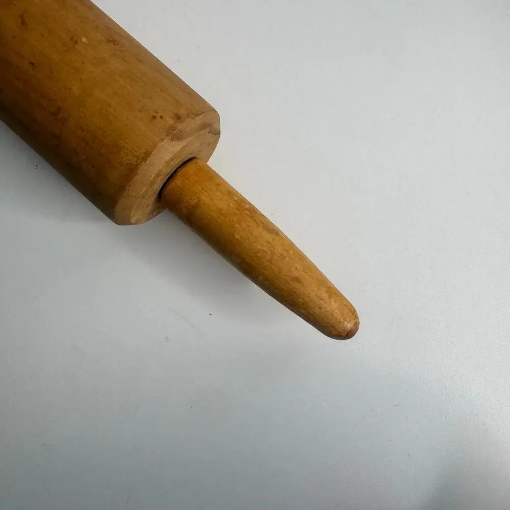 Vintage Wooden Rolling Pin Farmhouse Baking Kitchen Decor Primitive